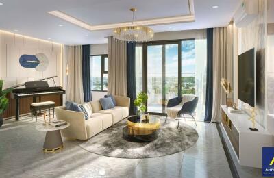 The Miami: Mở bán tòa GS1, Cần bán căn 1PN+1, DT 43m2, giá 1.4 tỷ, ký mới CĐT